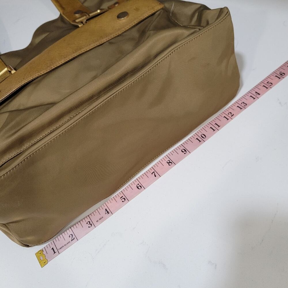 Kate Landry Leather Trimmed Tote Purse - Picture 6 of 11